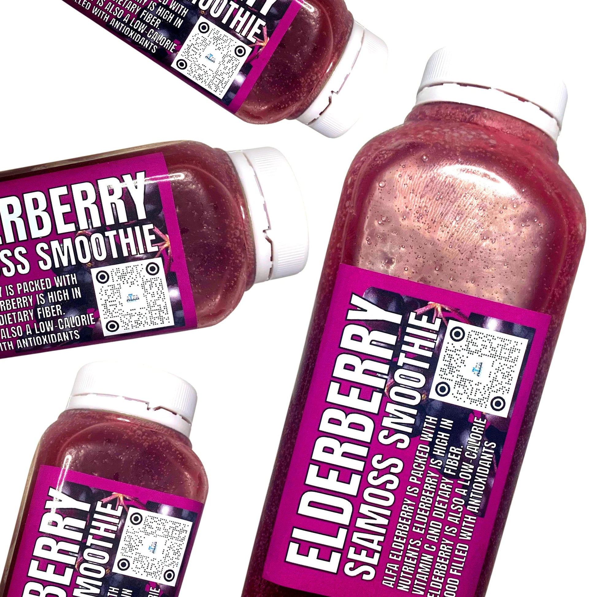 Elderberry Seamoss Smoothie - ALFA Water